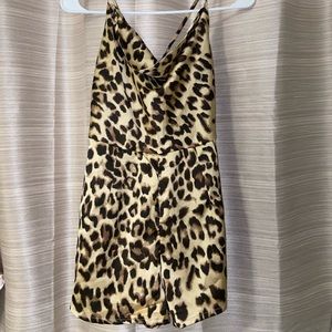 Nasty Gal Cheetah Romper